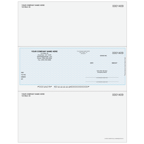 L1409 - Multi-Purpose Middle Business Check