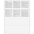 4DWNPERF05 - 4up Blank W-2 Form - Horizontal (with Employee Instructions)