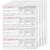 W24DOWN805 - Condensed W-2 Form 8-part Set (Horizontal Employee Copies)