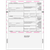 80423 - 11" Pressure Seal 1099-NEC Form - Z Fold Recipient (Copies B, 2)