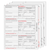 W23UPS605 - Condensed W-2 Form 6-part Set (3up Employee Copies)