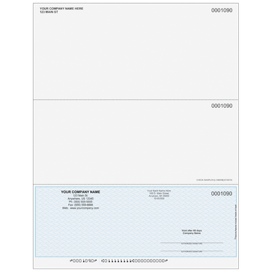 L1090 - Multi-Purpose Bottom Business Check - BrokerForms.com