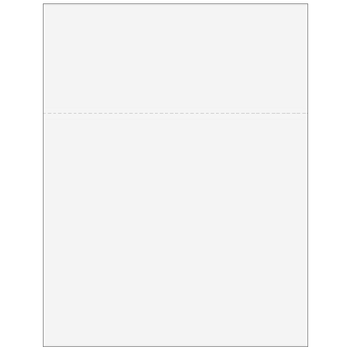 70016 - Blank Statement Paper (Perf at 3 1/2