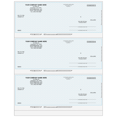 L80003 - Multi-Purpose 3up Business Check - BrokerForms.com