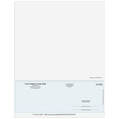 L1015B - Multi-Purpose Bottom Business Check (One Perf)
