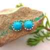 Sleeping Beauty Turquoise Stud Earrings