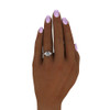 Emerald Cut Diamond Engagement Ring 1ct