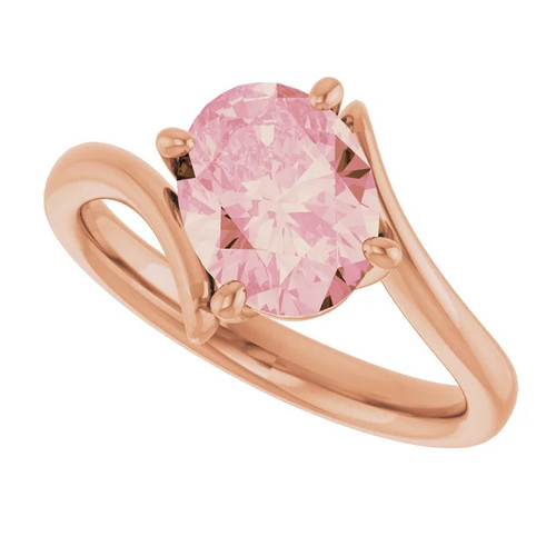 CUSTOM GEMSTONE for B: lab-created sapphire, custom-cut