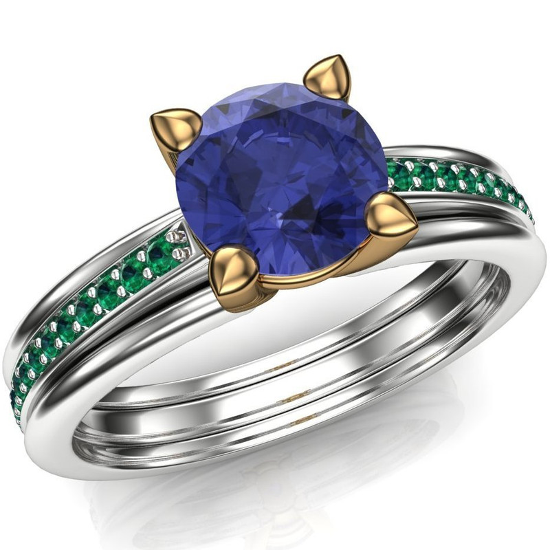 オーダー】bicolor tanzanite … ring