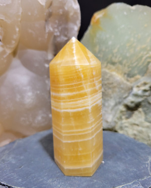 Orange Calcite Tower