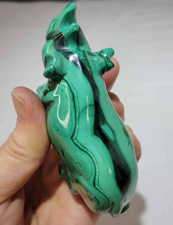 Malachite Rhino 10 oz