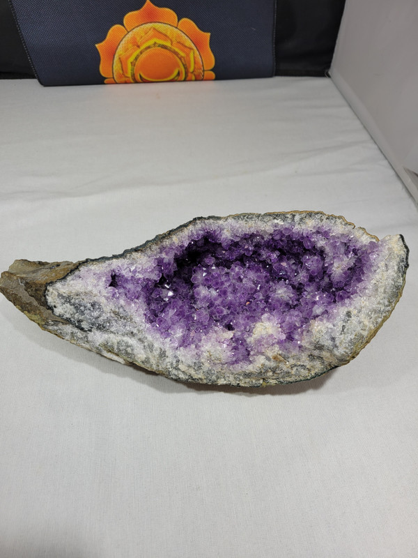 Amethyst Crystal Druzy Natural Geode