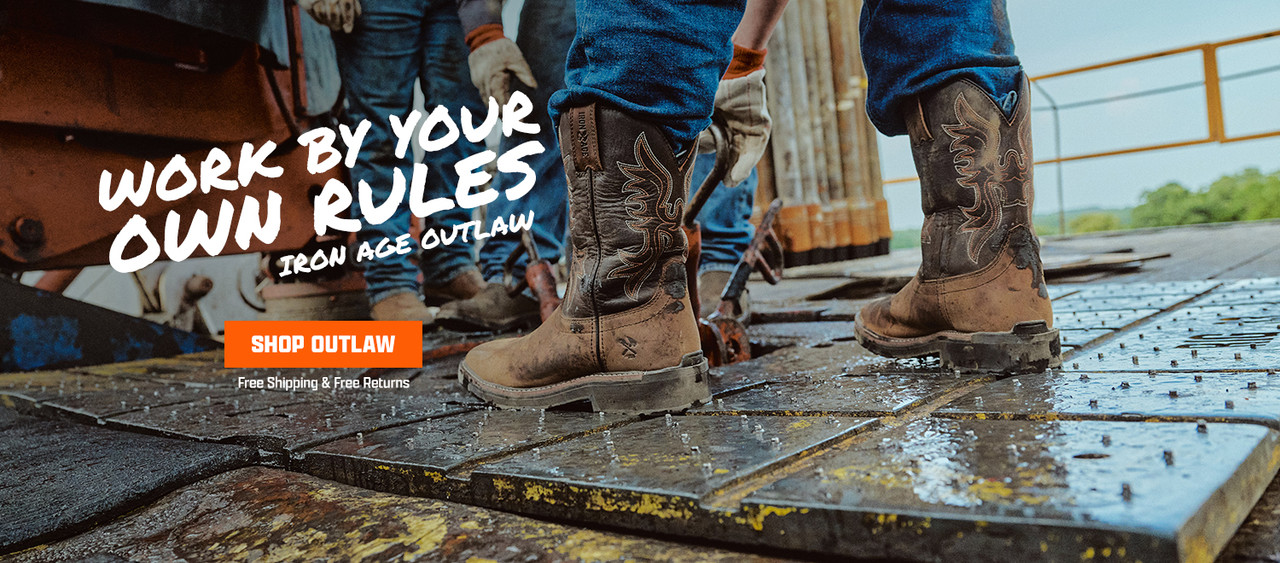 Work by your own rules. Iron Age Outlaw. Shop Outlaw. Free shipping and free returns.