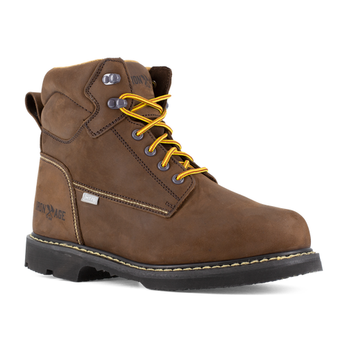 Iron Age IA5014 Groundbreaker work boot right angle view