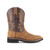 Iron Age Men's Outlaw IA5040 Brown and Dark Brown 10" Square Toe Work Boot right side view