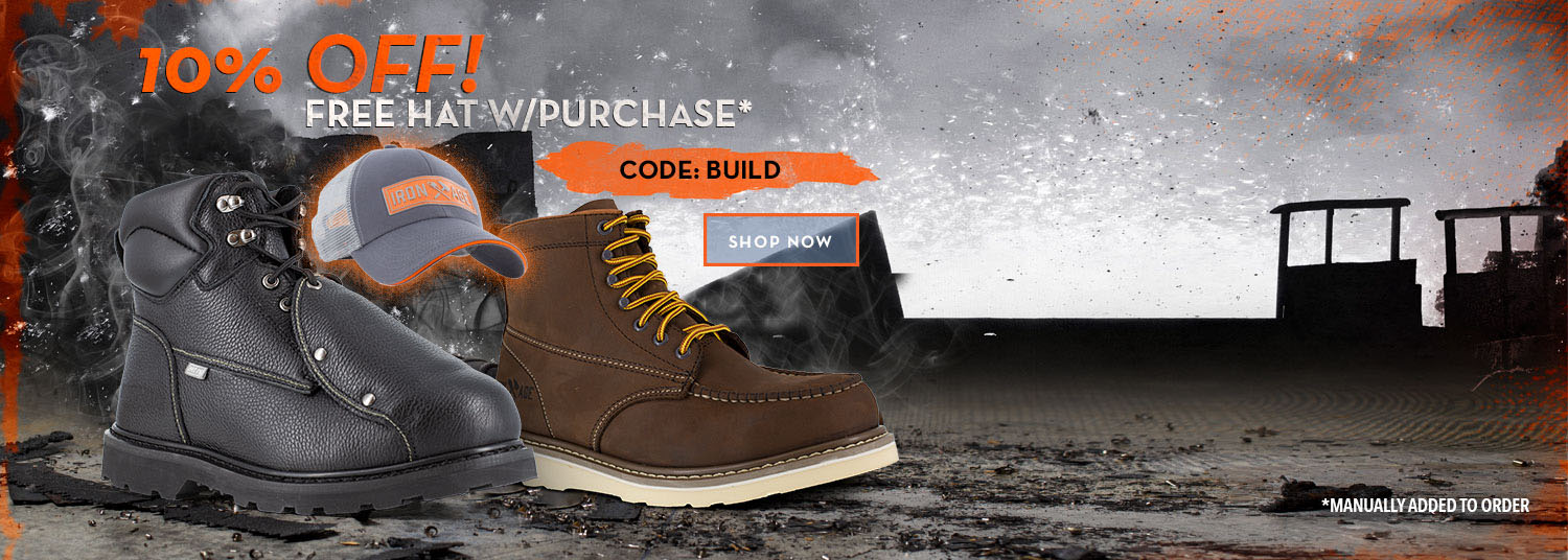 Iron Age Footwear - Tough Work Boots 