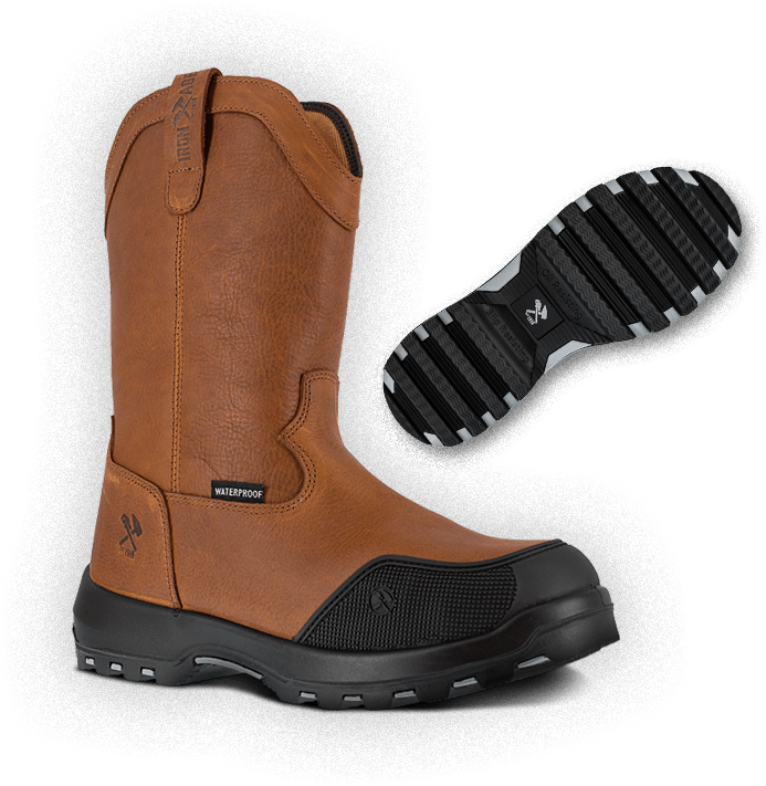 HISEA Men's Western Cowboy Boots,Square Toe Steel Toe Work Boots,Men's  Safety Toe Leather Work Boots : : Clothing, Shoes & Accessories