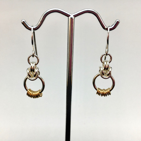 Argentium Silver & 14KT Gold-filled dangles