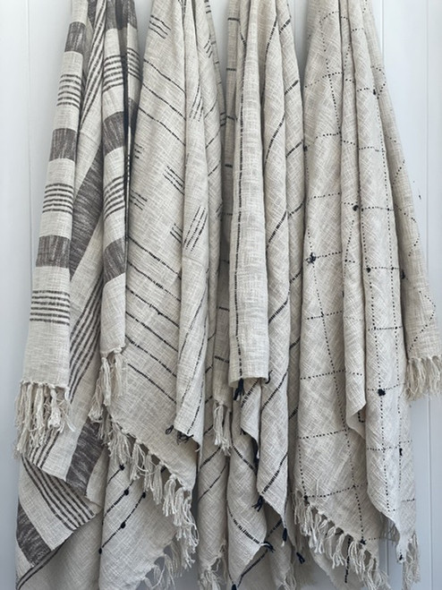 Aryan Handwoven Cotton Throw