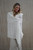 Skye Scarf / Sarong  Natural & White Stripe