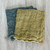 Audrey Wash Cloth Yellow + Natural