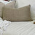 Audrey Heavy Mesh Cushion Cover - Natural