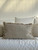 Briar Reversible Frayed Linen Cushion Cover 40 x 60 cm