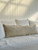 Briar Reversible Frayed Linen Cushion Cover 40 x 120 cm