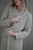 Audrey Long Linen Cardigan Natural Spaced Vertical