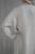 Audrey Long Linen Cardigan Natural Spaced Vertical