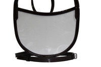 Fine Stitched Patent Leather Number Holder