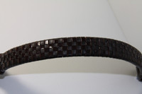 Hunter Checkered  Leather Woven Browband