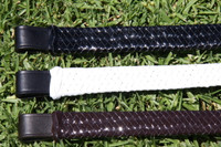 Patent Leather Hunter Plaited Browband
