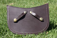 Brass press studs on rear.