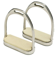 Stainless Steel Fillis Stirrup Irons.