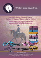 Imperial Collection 'Diamond Stitched' Nappa Padded Childs Work Reins.