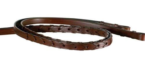 Reins shown in Oak Leather.