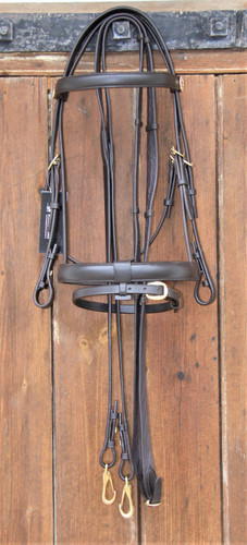 Image Shows Brass Rein Clip that are available separately.