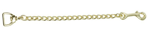 18" / 45cm Brass Plate Lead Chain