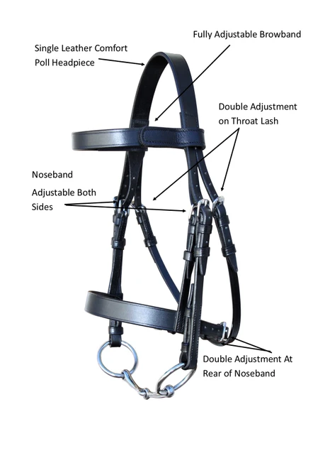WHE Miniature Show Snaffle .