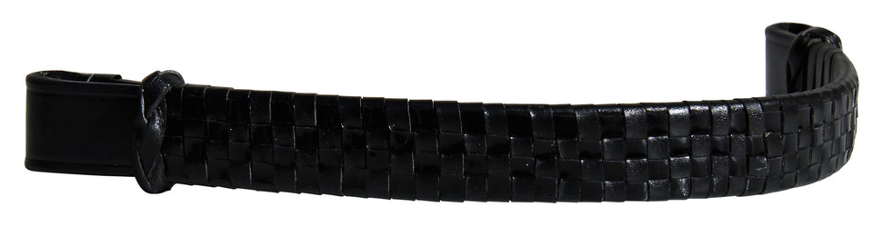 Black Patent Leather Browband.