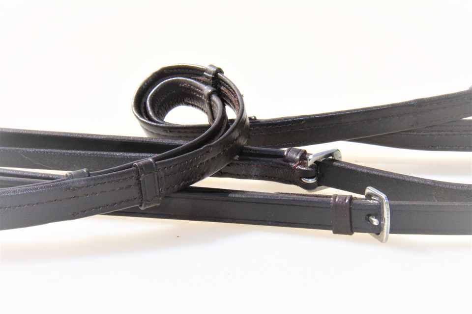 Childs Forked and Nappa Padded Reins