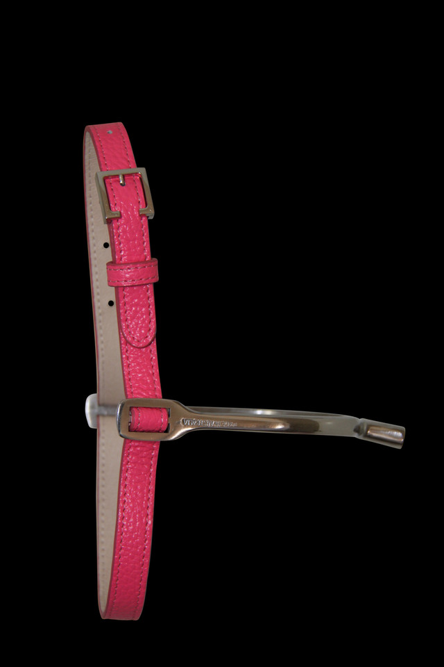 Celebrity Collection Spur Strap in Wild Pink. Please note, spurs are not included.