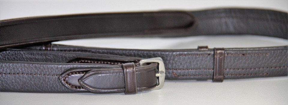Havana / Dark Brown English Leather.