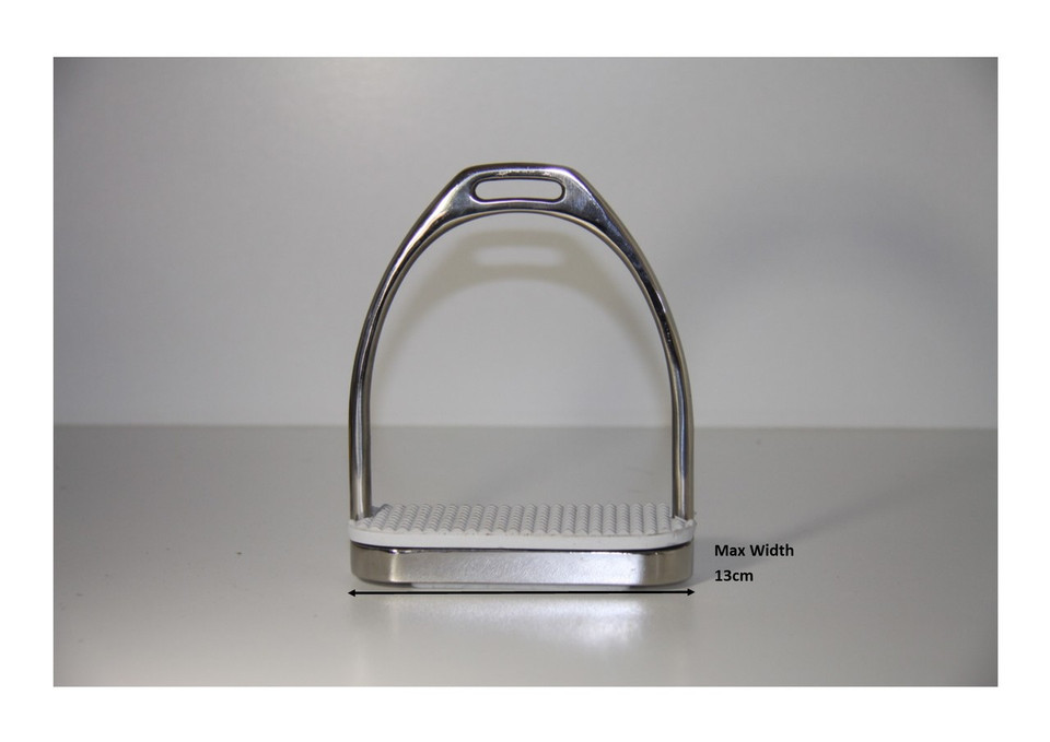 Measurement of Fillis Stirrup Iron Base.
