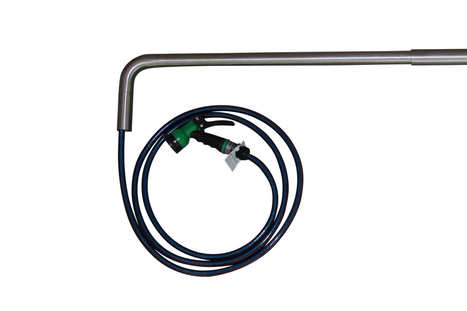 WHE Wall Mount Hose Boom  - Stainless Steel 