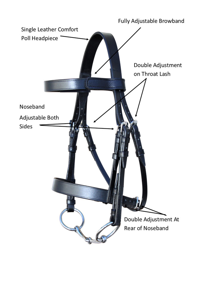WHE Miniature Show Snaffle .