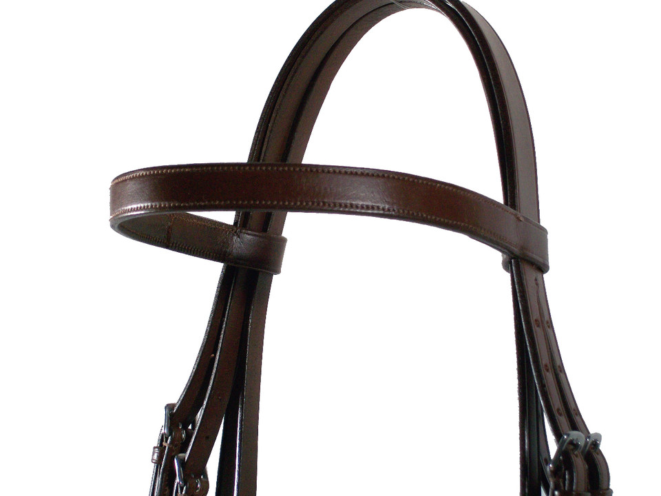 Fine Stitched Classic Weymouth Bridle