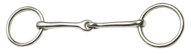 Small Loose Ring Stainless Steel Bradoon Bit