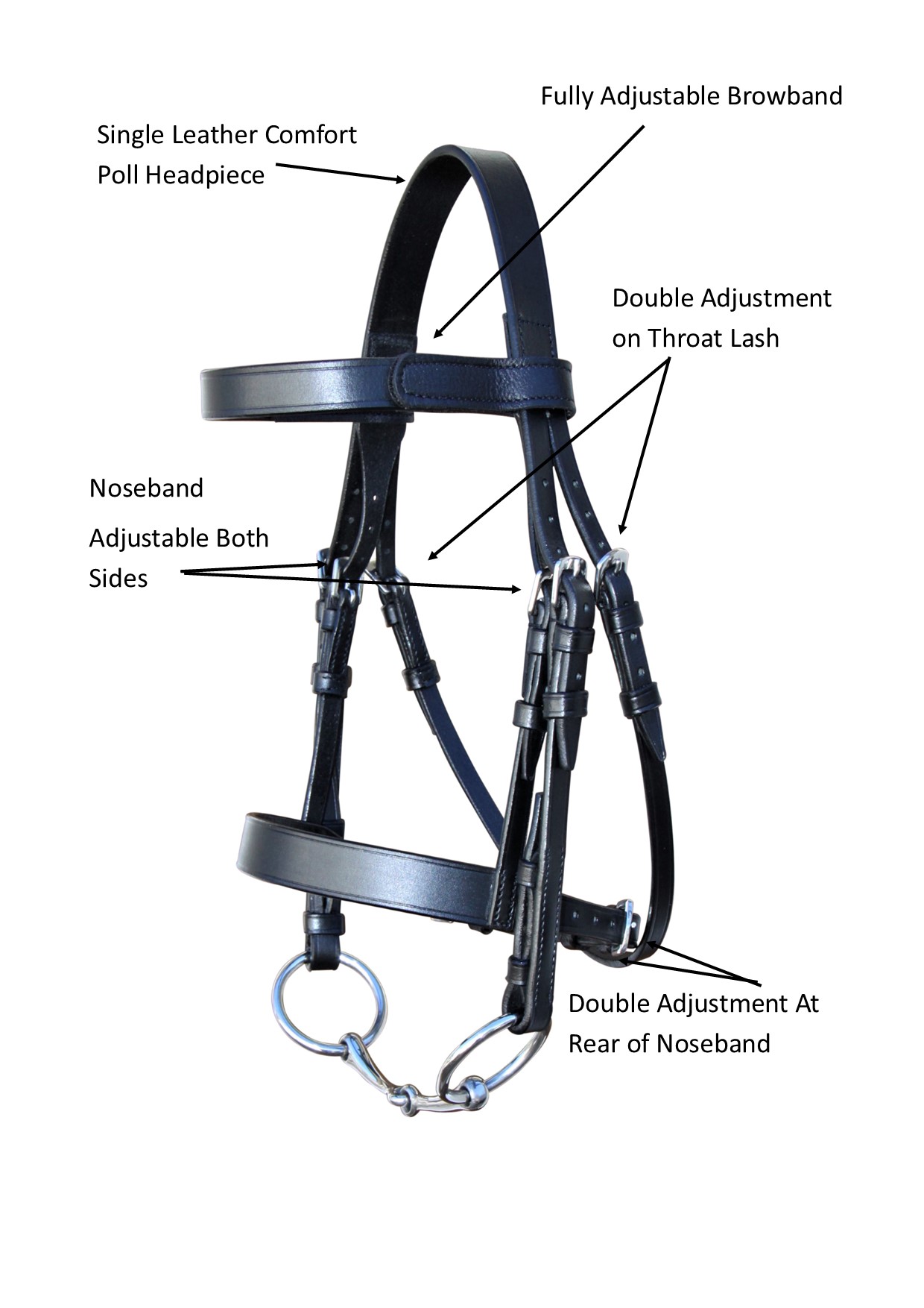 WHE Miniature Show Snaffle .